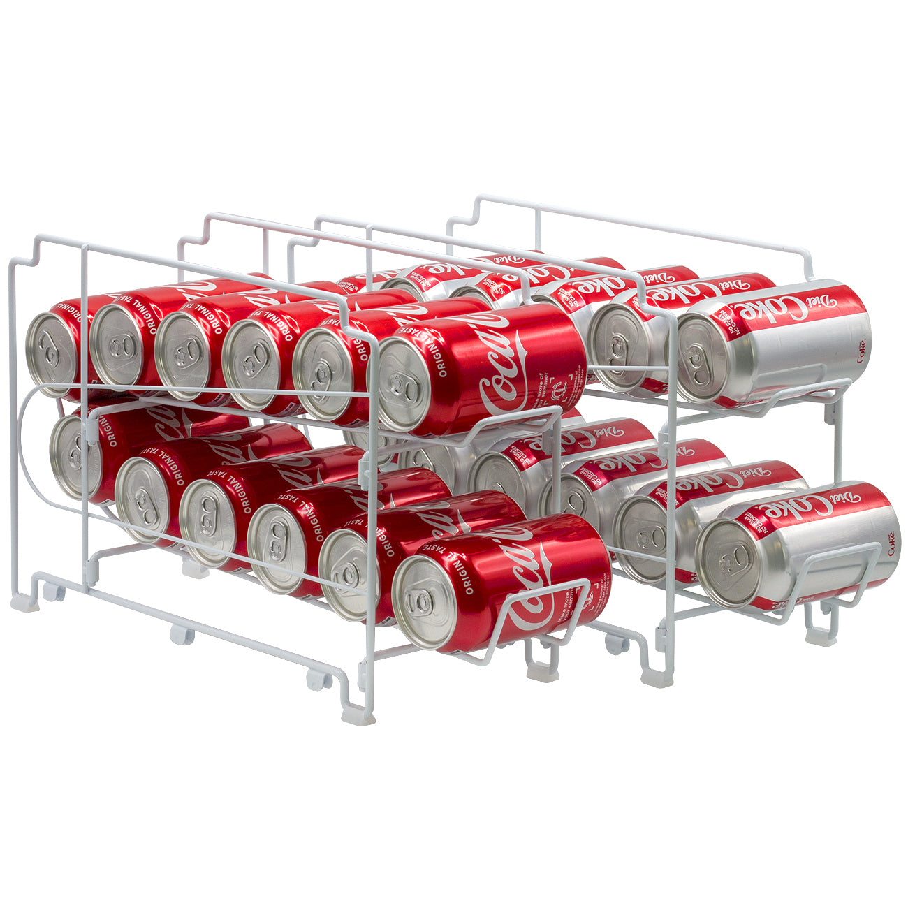 Stackable Soda Can Rack (24 Cans) - Sorbus Home