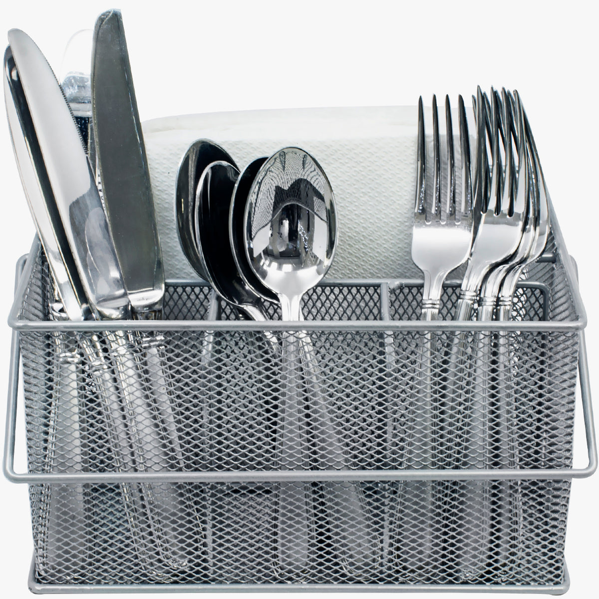 Steel Mesh Utensil Caddy - Sorbus Home