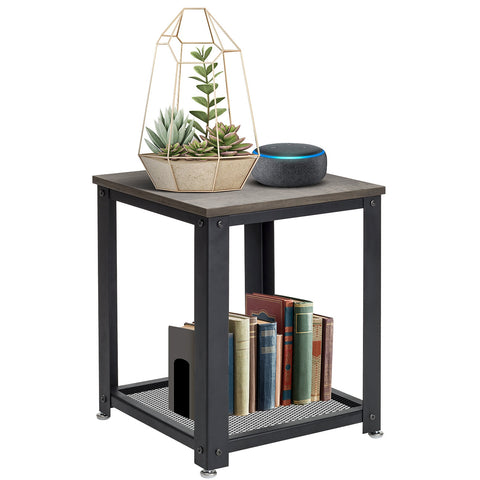 2-Tier End Table - Sorbus Home