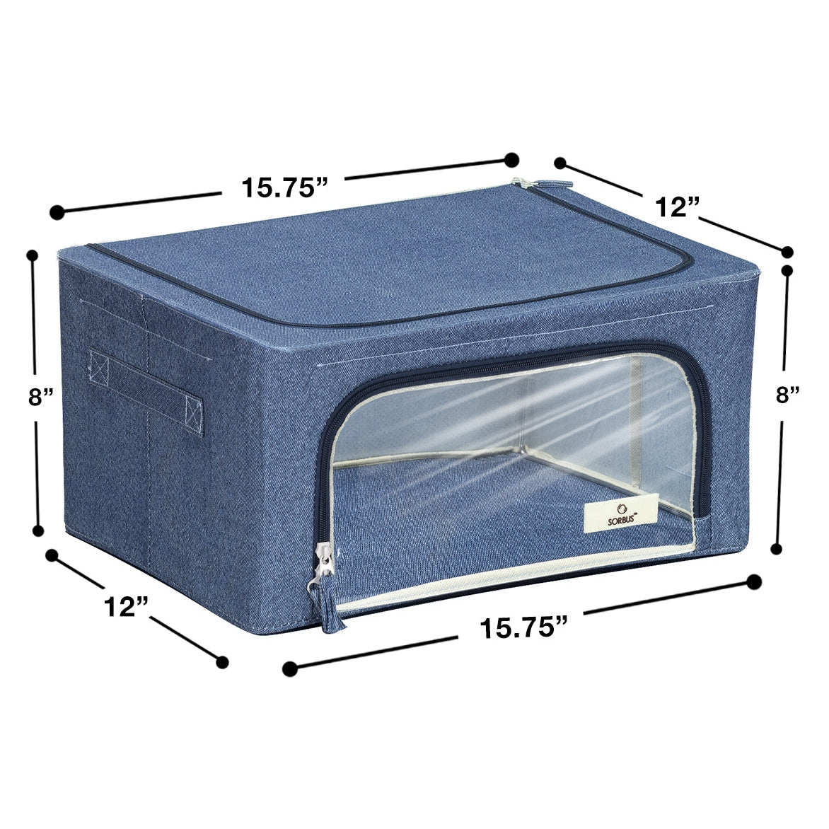 Storage Window Bin Set, Small (2-Pack)