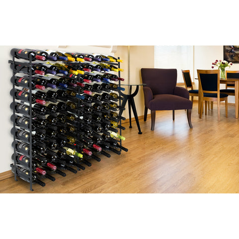100-Bottle Wine Rack Stand