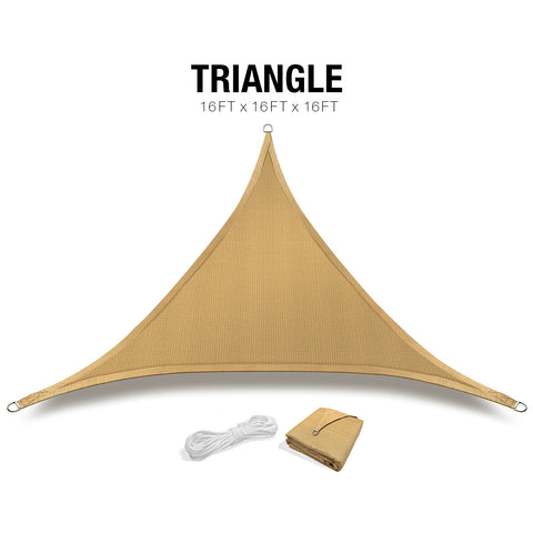 Sun Shade Sail Canopy - Triangle