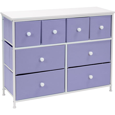 8-Drawer Chest Dresser w/knobs - Colors
