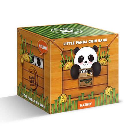 Matney Stealing Coin Panda Box - English Speaking. Great for Any Child