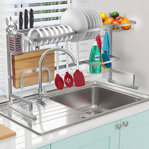 Over-The-Sink Dish Drying Rack