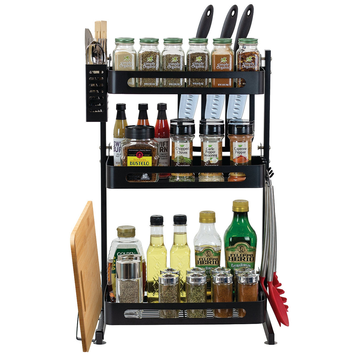 Countertop Chart Rack Kitchen Countertop Rack (3 Tier) – Sorbus Home