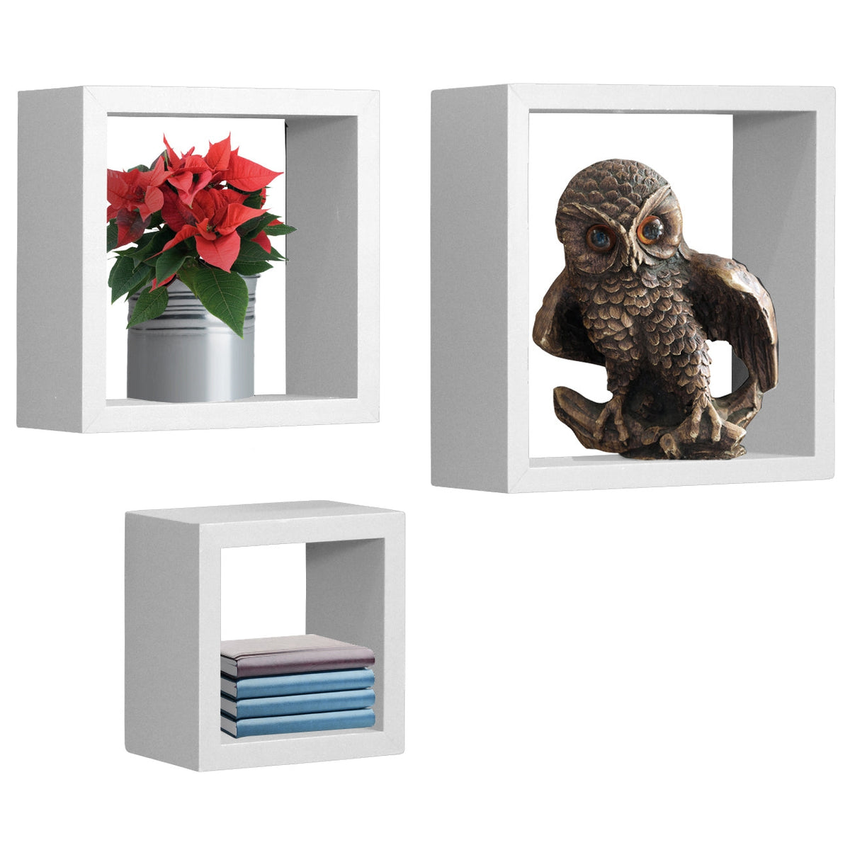 Square Floating Shelf (Set of 3)