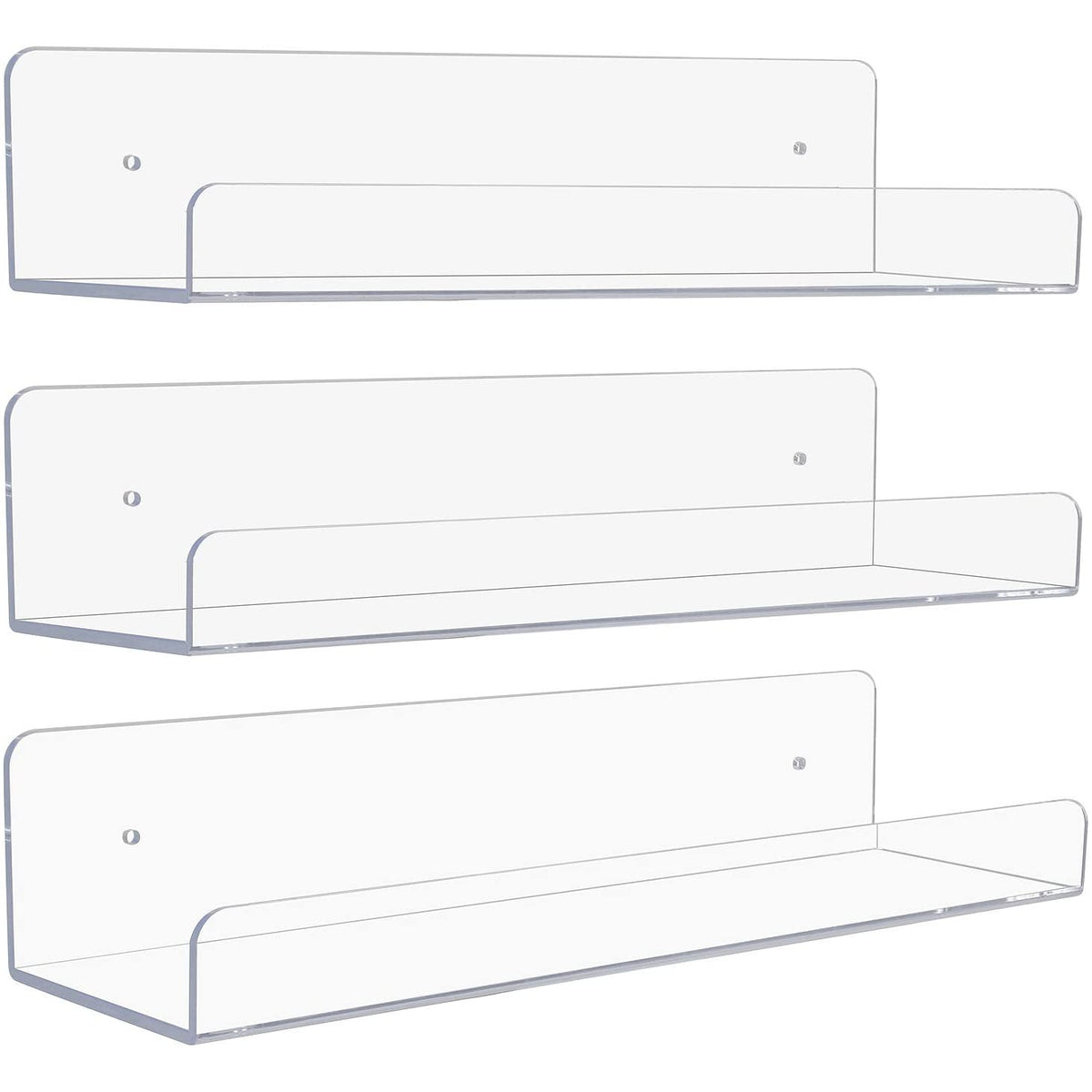 Acylic Rack Acrylic Rack Organizer (3 Pc) – Sorbus Home