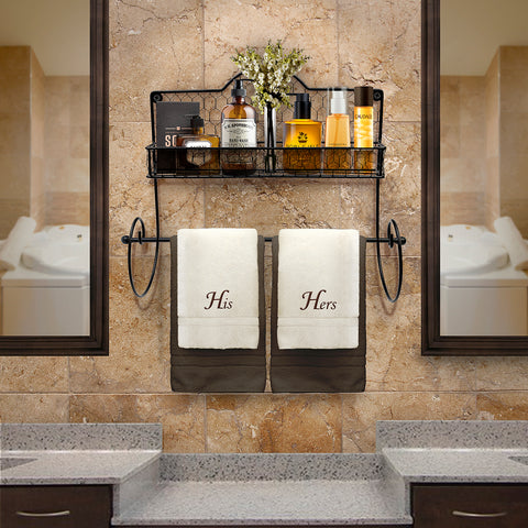 Paper Towel Holder with Multi-Purpose Shelf - Sorbus Home