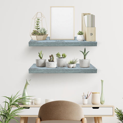 Sorbus wall hanging floating shelf for home and more
