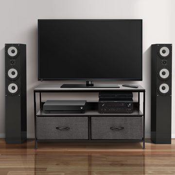 2 Drawer TV Stand Dresser (for TVs up to 38