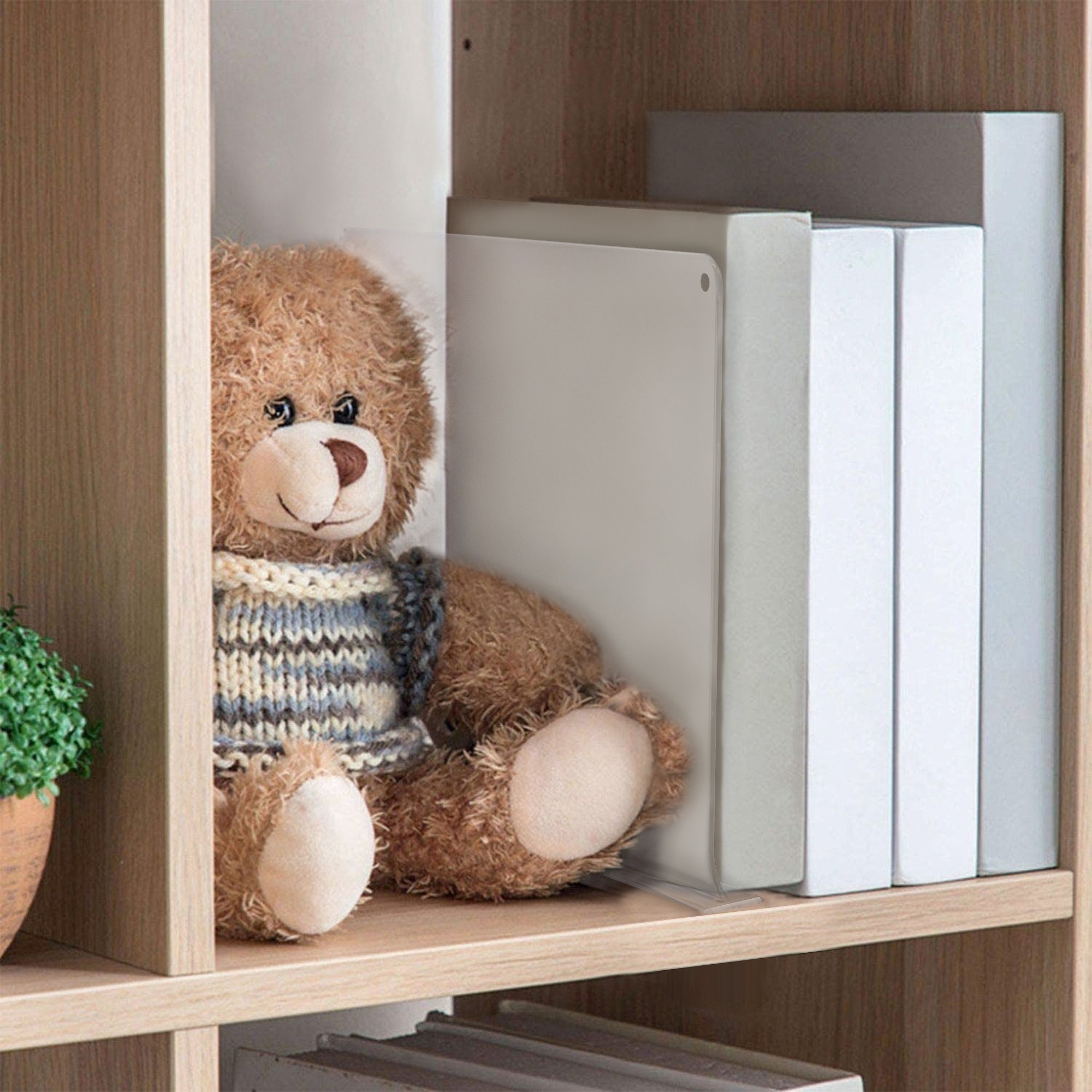 Sorbus Acrylic Shelf Divider With Adhesive Tape for Closet Organizatio –  Sorbus Home