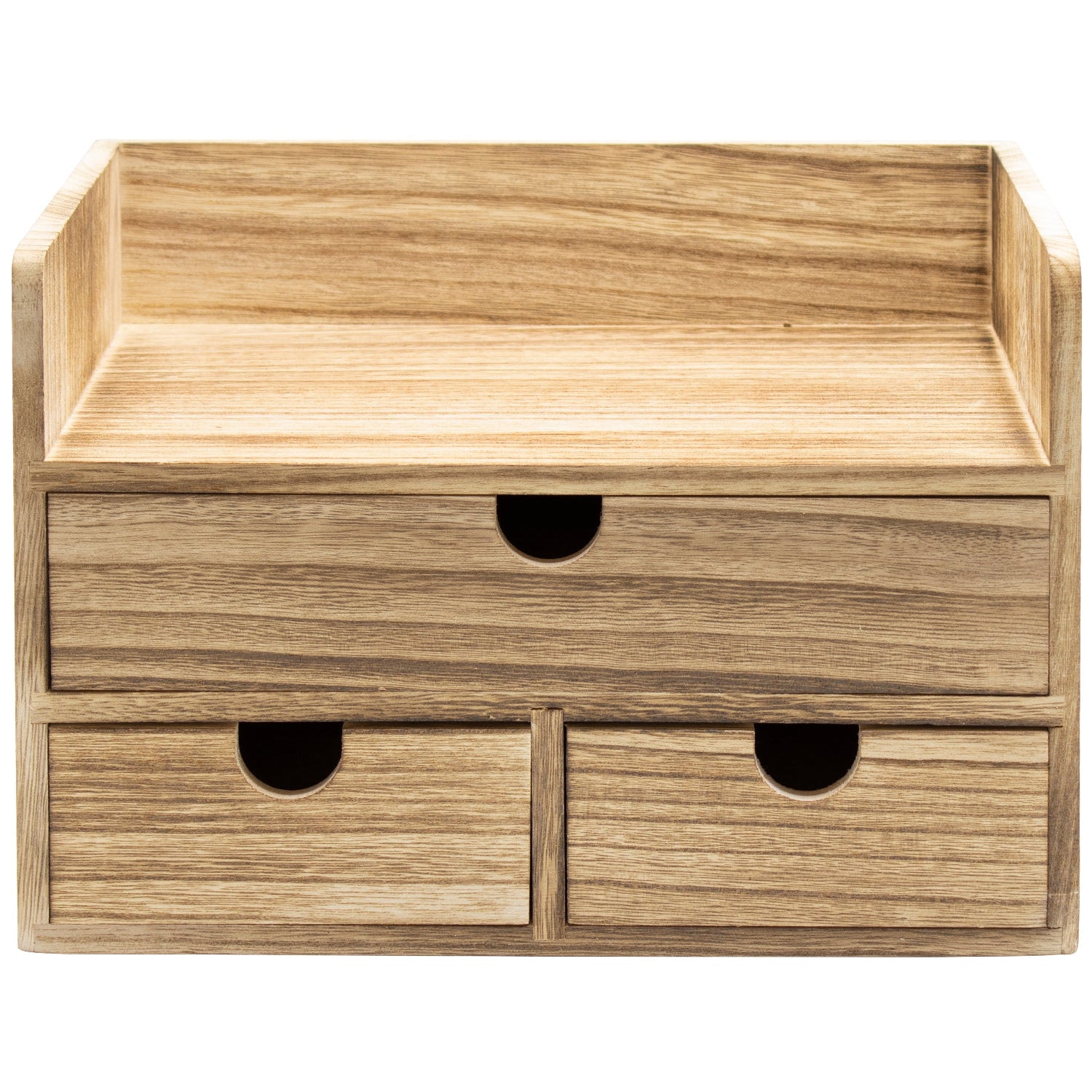 Sorbus wooden desktop cabinet for office, dorm and more