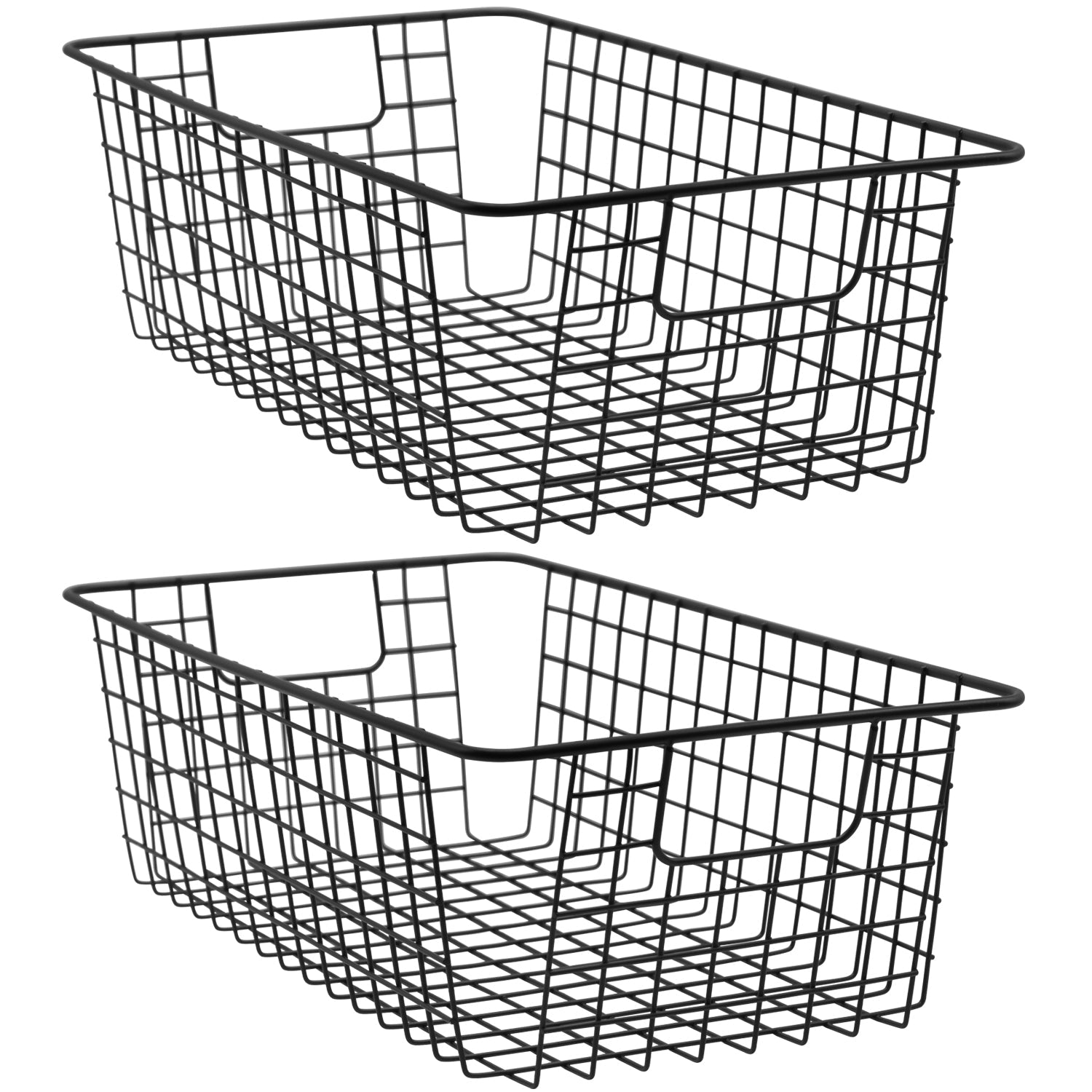 Farmhouse Wire Basket Bins