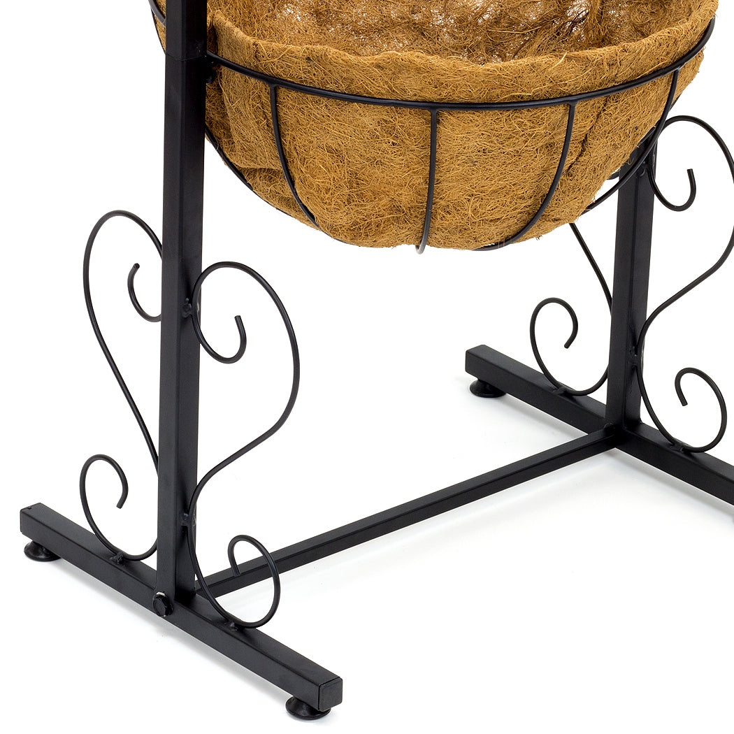 Welcome Planter Basket Stand - Sorbus Home