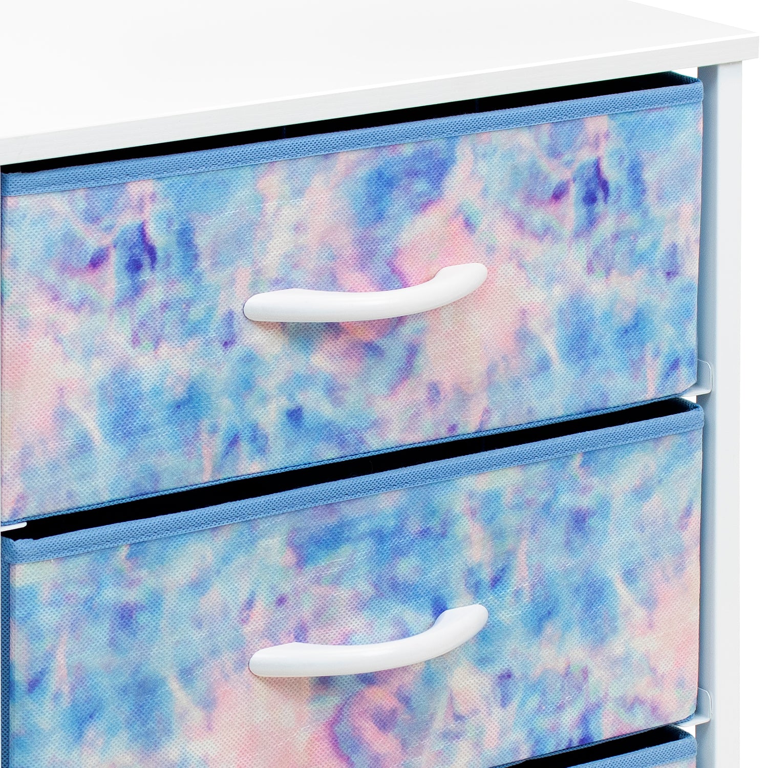 3-Drawer Chest Nightstand (Tie-dye Colors)