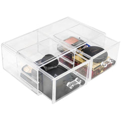 Stackable 2 Column Cosmetic Organizer Drawer - Large - sorbusbeauty
