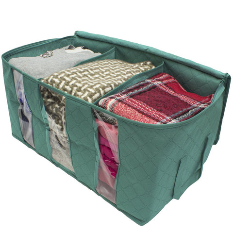 Foldable Storage Bag Organizers (2 Pack)
