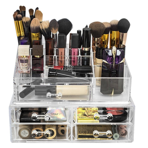 Stackable Cosmetic Organizer - 4 Drawer - Large - sorbusbeauty