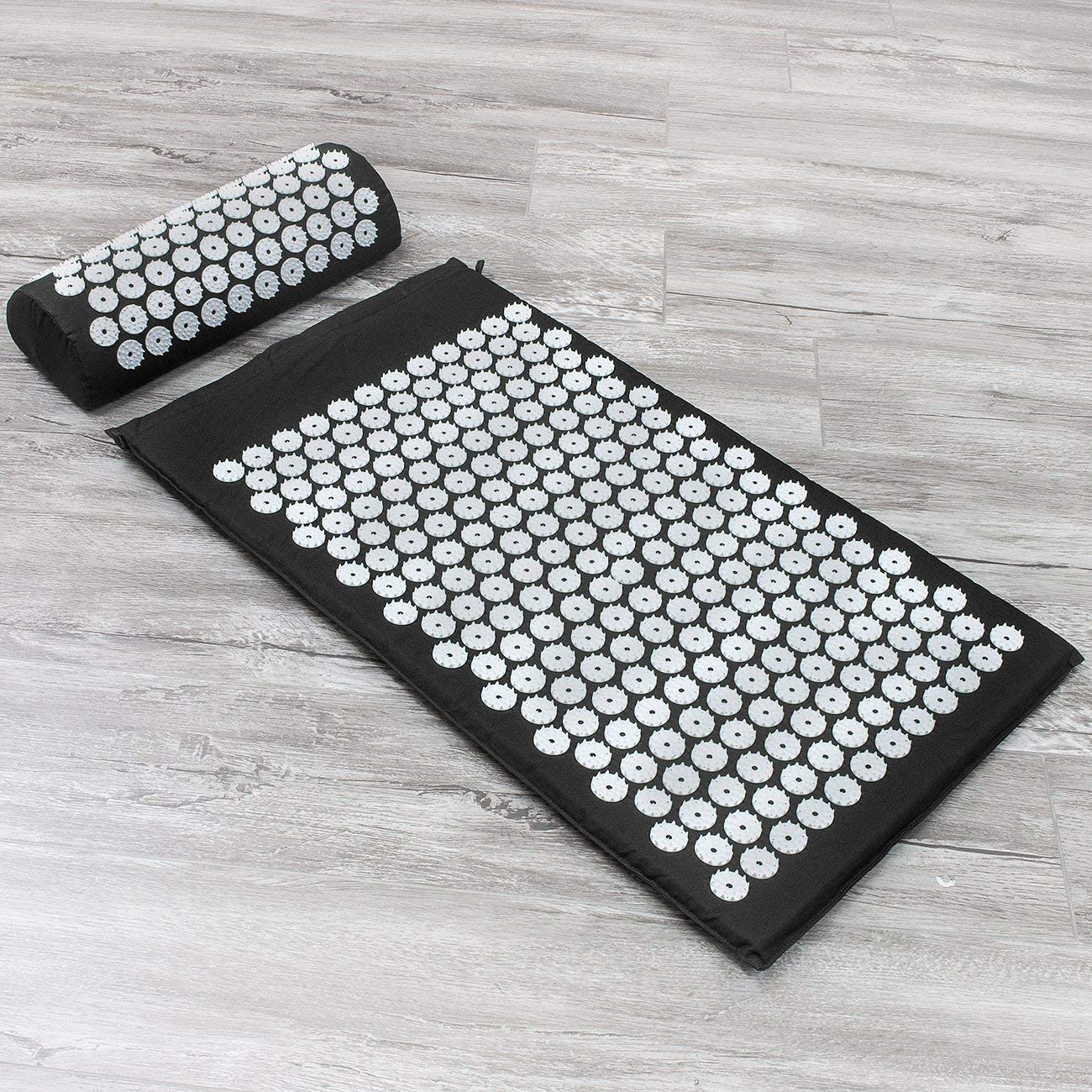 Silvan acupressure mat and pillow set for home, gym and more