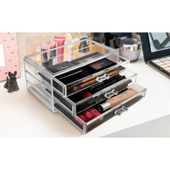 Small Cosmetic Makeup Organizer - 3 Drawers