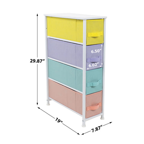 Sorbus 4 Drawer Tower Dresser for Bedroom, home & office