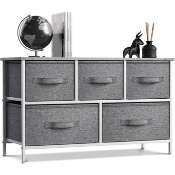 short dresser for bedroom Sorbus Dresser with 5 Drawers