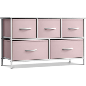 Sorbus Kids Dresser with 5 Drawers - Storage Chest Organizer Unit with Sorbus Kids Dresser with 5 Drawers - Storage Chest Organizer Unit with