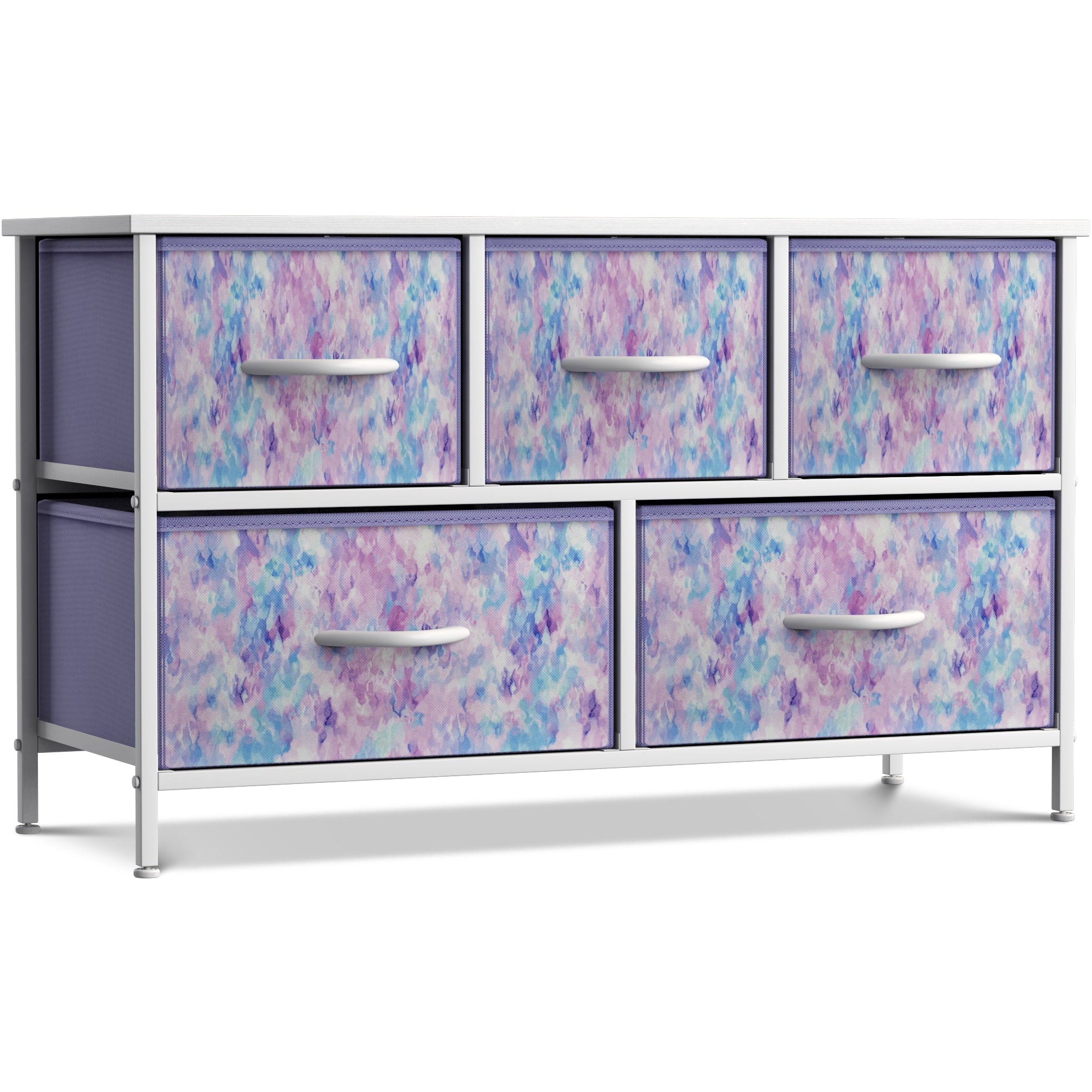 5-Drawer Dresser (Tie-dye Colors)