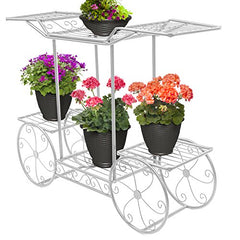 Flower Cart Plant Stand (6-Tier)
