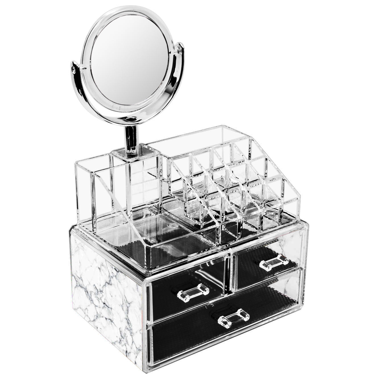 Sorbus Cosmetic Makeup and Jewelry Storage Case Holder