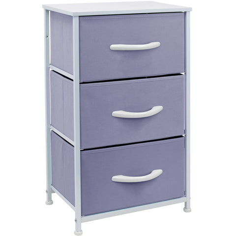 3-Drawer Nightstand (Pastel Colors)