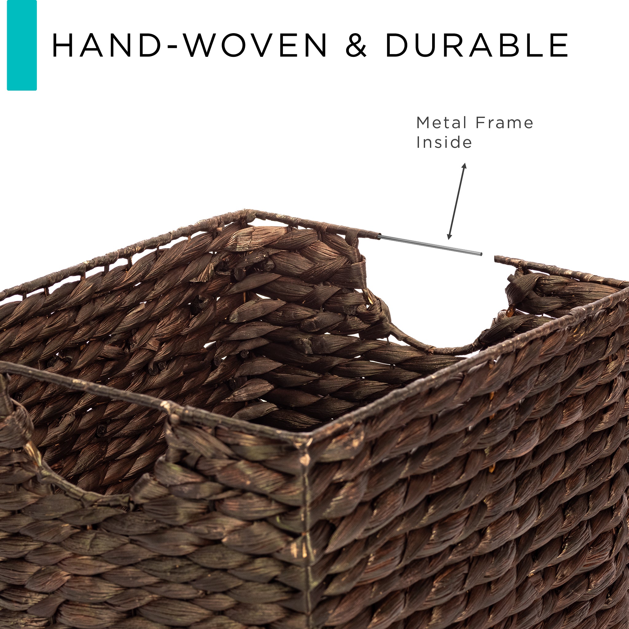 Set of 3 Storage Baskets Seagrass Shelf Small Basket Countertop Storage  Basket Handwoven Natural Basket Wicker Basket 